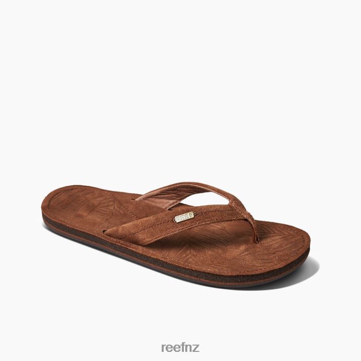 Reef Shoes NZ 62JVZ210 - Reef Drift Away Leather Women Coffee