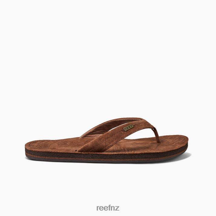 Reef Shoes NZ 62JVZ210 - Reef Drift Away Leather Women Coffee