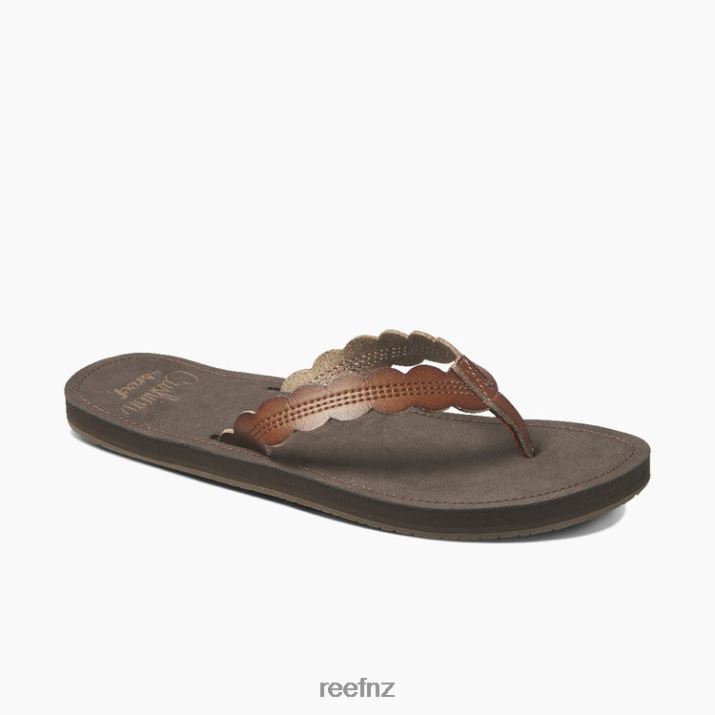 Reef Shoes NZ 62JVZ25 - Cushion Celine Women Rust Reef