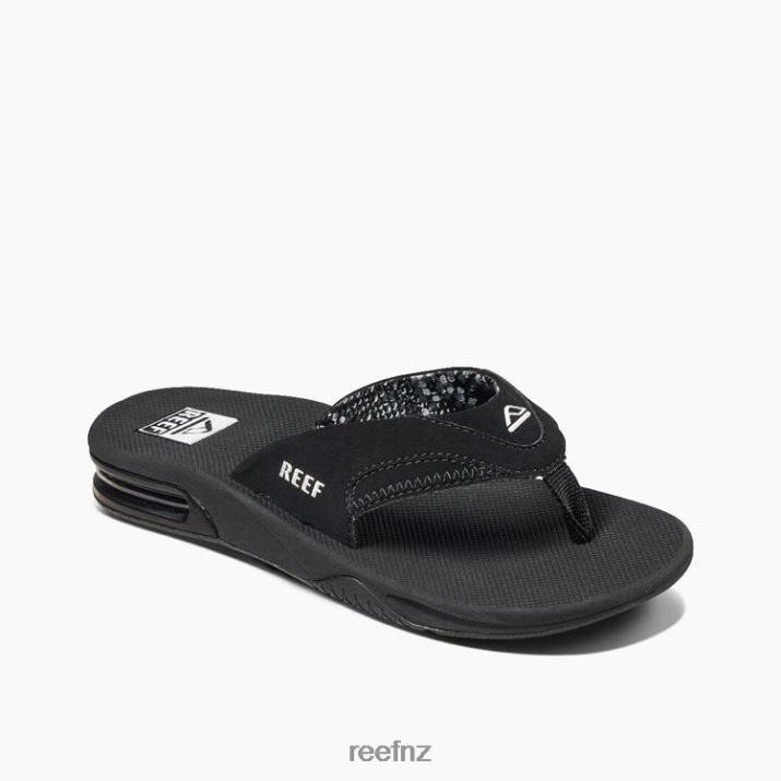 Reef Shoes NZ 62JVZ28 - Fanning Women Black Reef
