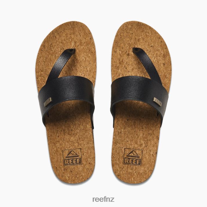 Reef Shoes NZ 62JVZ29 - Cushion Sol Hi Women Black/Tan Reef