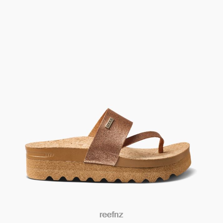 Reef Shoes NZ 62JVZ32 - Cushion Sol Hi Women Copper Reef
