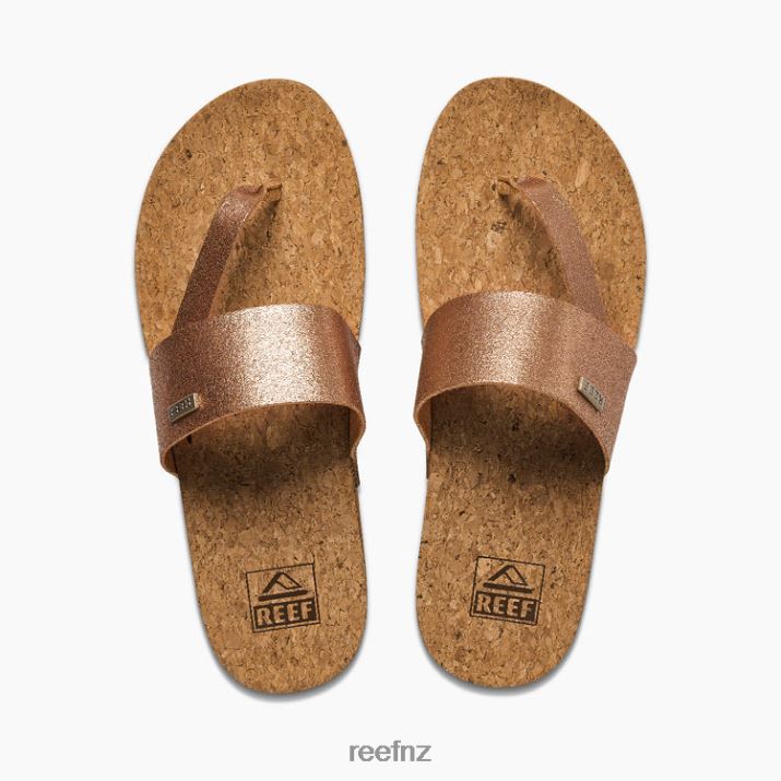 Reef Shoes NZ 62JVZ32 - Cushion Sol Hi Women Copper Reef