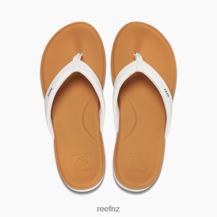 Reef Shoes NZ 62JVZ33 - Cushion Cloud Women White/Tan Reef