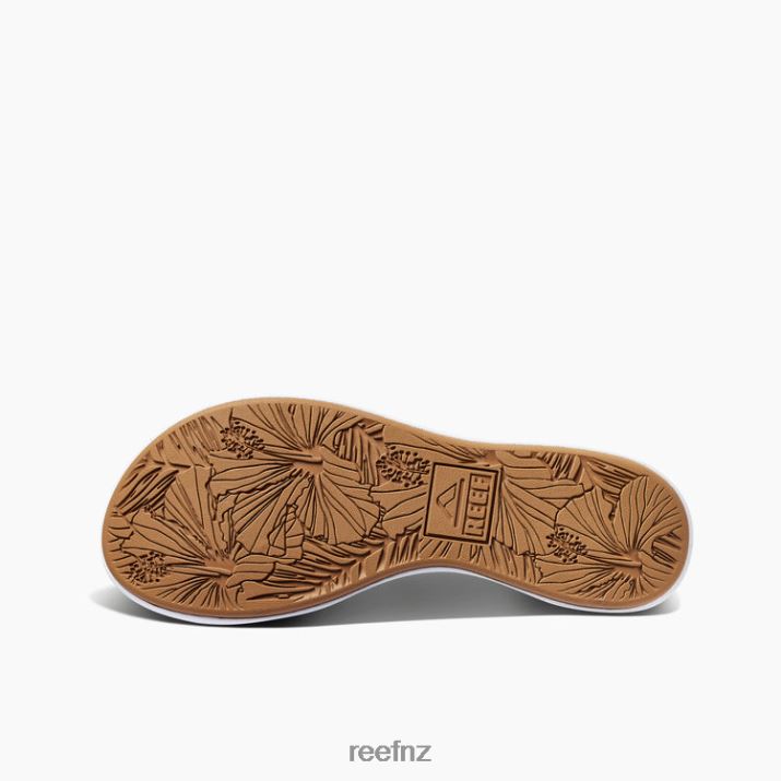 Reef Shoes NZ 62JVZ33 - Cushion Cloud Women White/Tan Reef