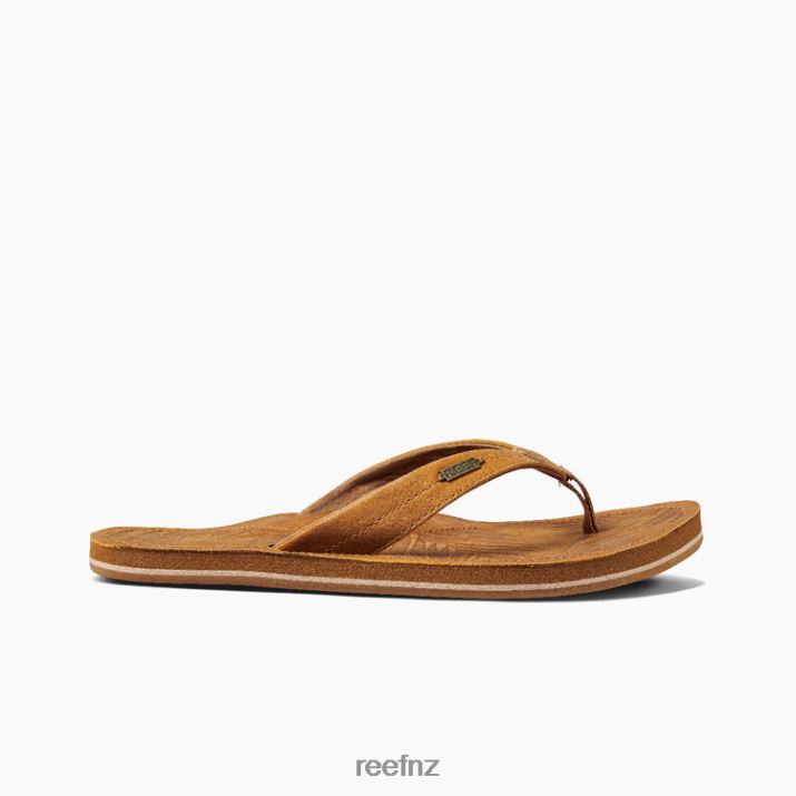 Reef Shoes NZ 62JVZ39 - Reef Drift Away Leather Women Caramel