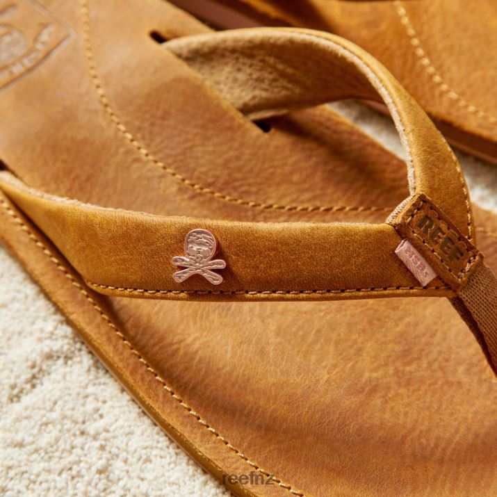 Reef Shoes NZ 62JVZ41 - Drift Away X No Shoes Reefs Women Caramel