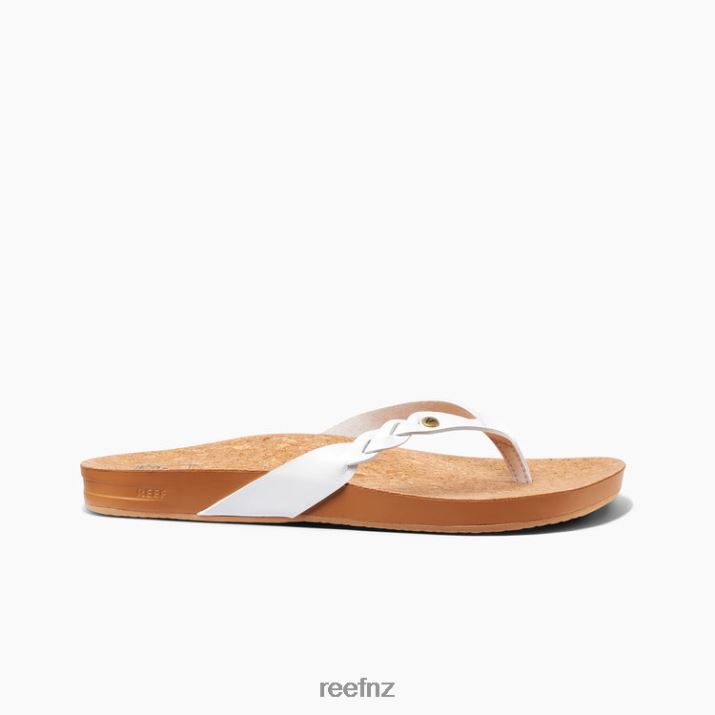 Reef Shoes NZ 62JVZ47 - Cushion Court Twist Women White Reef