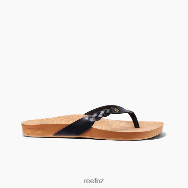 Reef Shoes NZ 62JVZ49 - Cushion Court Twist Women Black Reef