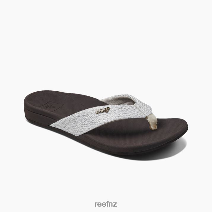 Reef Shoes NZ 62JVZ54 - Reef Ortho-Spring Women Brown/White