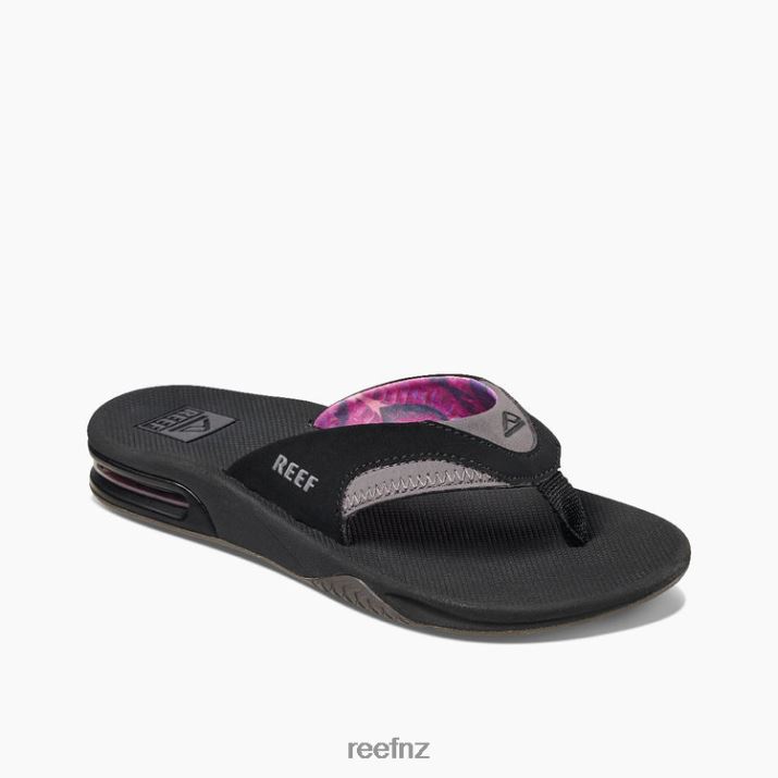 Reef Shoes NZ 62JVZ61 - Fanning Women Black/Grey Reef