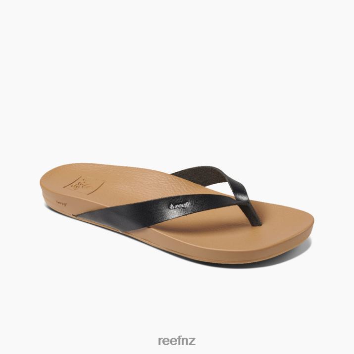Reef Shoes NZ 62JVZ70 - Cushion Court Women Black/Natural Reef