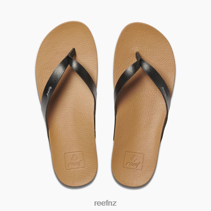 Reef Shoes NZ 62JVZ70 - Cushion Court Women Black/Natural Reef