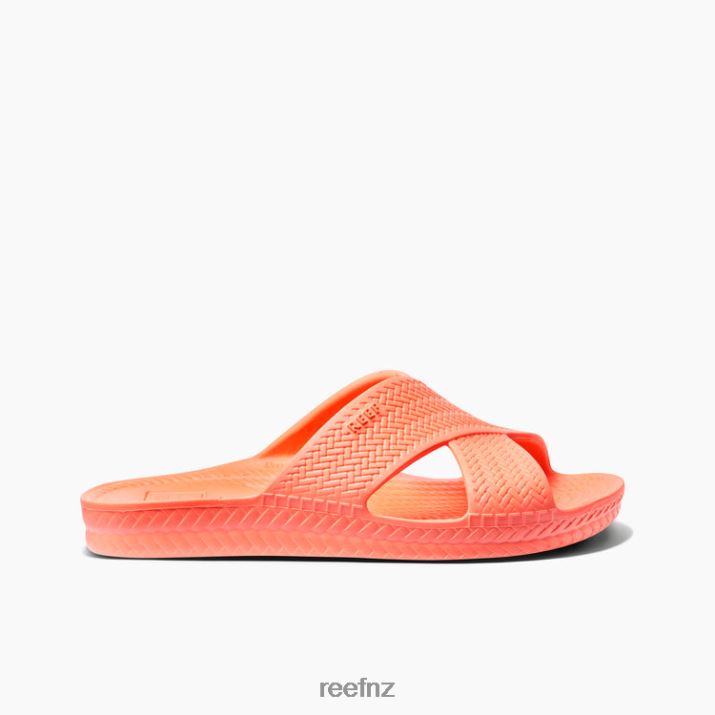 Reef Shoes NZ 62JVZ111 - Water X Slide Women Neon Poppy Reef