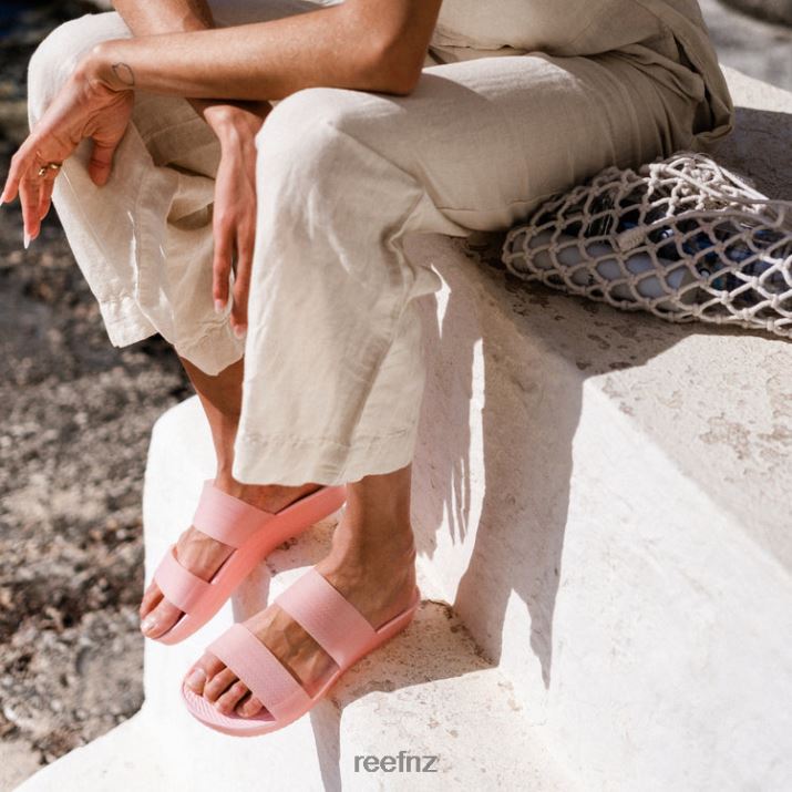 Reef Shoes NZ 62JVZ112 - Water Vista Slide Women Blush Reef