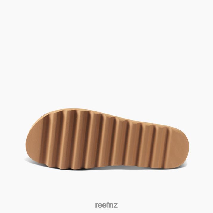 Reef Shoes NZ 62JVZ114 - Cushion Vista Hi Twist Women Black/Tan Reef