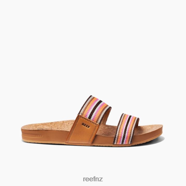Reef Shoes NZ 62JVZ123 - Cushion Vista Threads Women Smoothie Stripe Reef