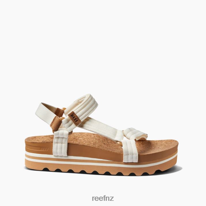Reef Shoes NZ 62JVZ136 - Cushion Rem Hi Women Whisper White Reef