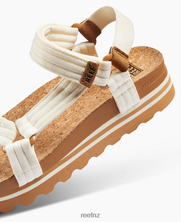 Reef Shoes NZ 62JVZ136 - Cushion Rem Hi Women Whisper White Reef