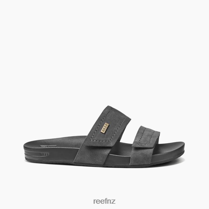 Reef Shoes NZ 62JVZ139 - Velcro Vista Suede Women Black Reef