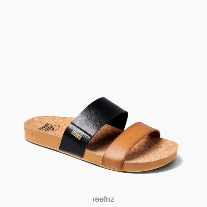 Reef Shoes NZ 62JVZ140 - Cushion Vista Women Black Duo Reef