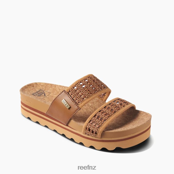 Reef Shoes NZ 62JVZ169 - Vista Hi Woven Women Brunette Reef