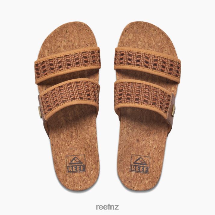 Reef Shoes NZ 62JVZ169 - Vista Hi Woven Women Brunette Reef