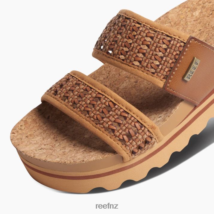 Reef Shoes NZ 62JVZ169 - Vista Hi Woven Women Brunette Reef