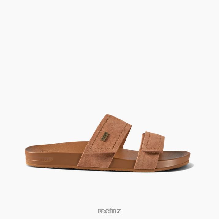 Reef Shoes NZ 62JVZ173 - Velcro Vista Suede Women Caramel Reef