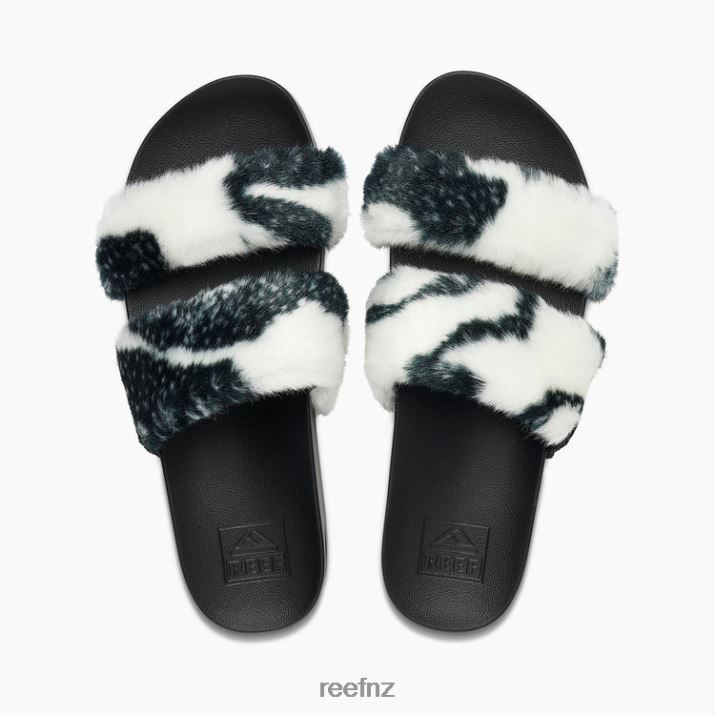 Reef Shoes NZ 62JVZ185 - Cushion Vista Cozy Women Zebra Reef