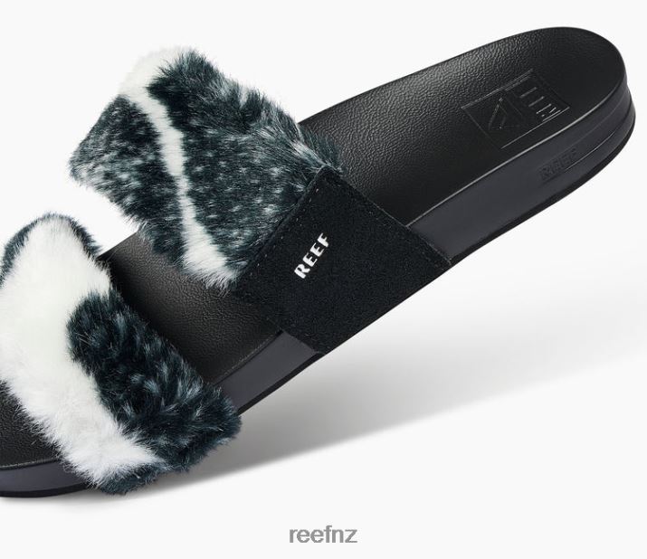 Reef Shoes NZ 62JVZ185 - Cushion Vista Cozy Women Zebra Reef