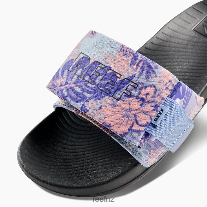 Reef Shoes NZ 62JVZ189 - Boozie Slide Women Lavender Lei Reef