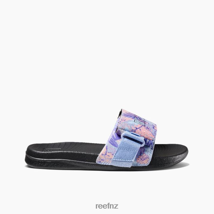 Reef Shoes NZ 62JVZ189 - Boozie Slide Women Lavender Lei Reef