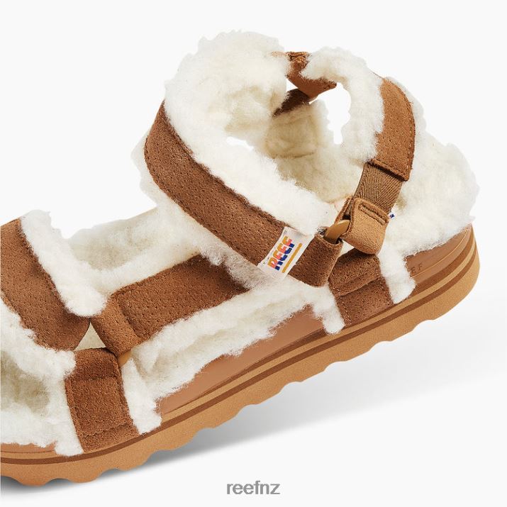 Reef Shoes NZ 62JVZ190 - Rem Hi Shearling Women Coffee Reef