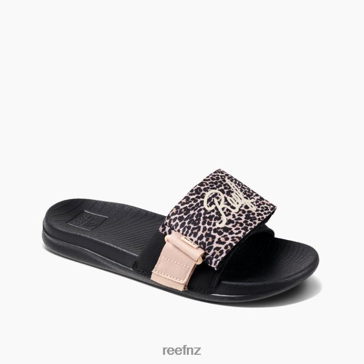 Reef Shoes NZ 62JVZ193 - Boozie Slide Women Leopard Reef