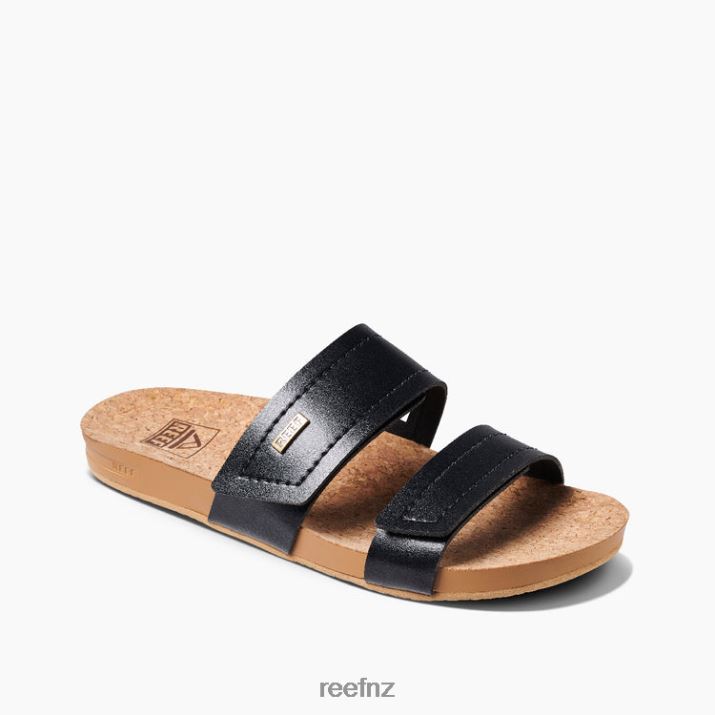 Reef Shoes NZ 62JVZ196 - Velcro Vista Women Black Reef