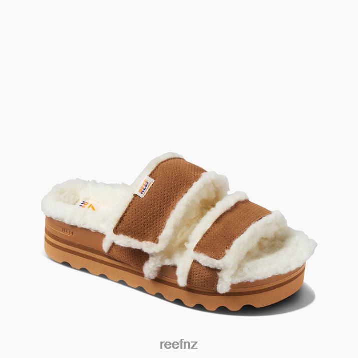 Reef Shoes NZ 62JVZ197 - Vista Hi Shearling Women Coffee Reef
