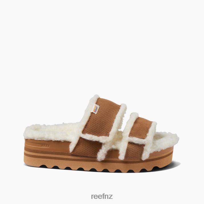 Reef Shoes NZ 62JVZ197 - Vista Hi Shearling Women Coffee Reef