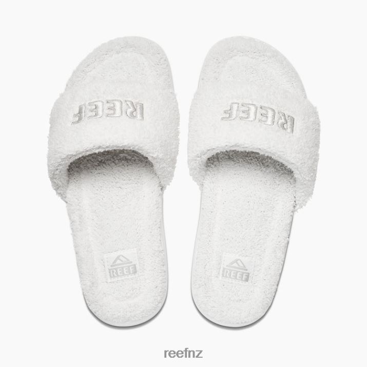 Reef Shoes NZ 62JVZ200 - Reef One Slide Chill Women Whisper