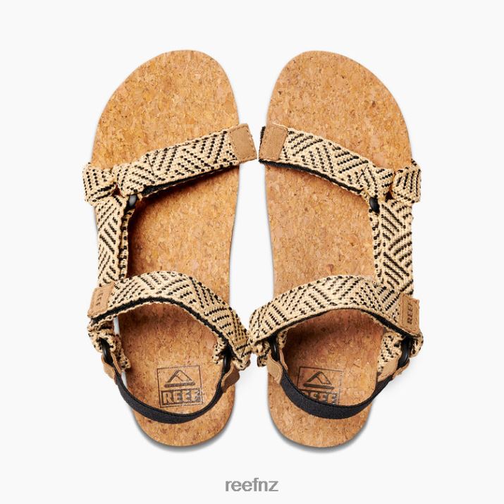 Reef Shoes NZ 62JVZ202 - Cushion Rem Women Black/Tan Reef