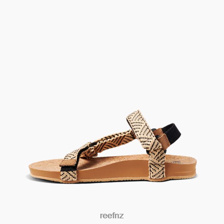 Reef Shoes NZ 62JVZ202 - Cushion Rem Women Black/Tan Reef