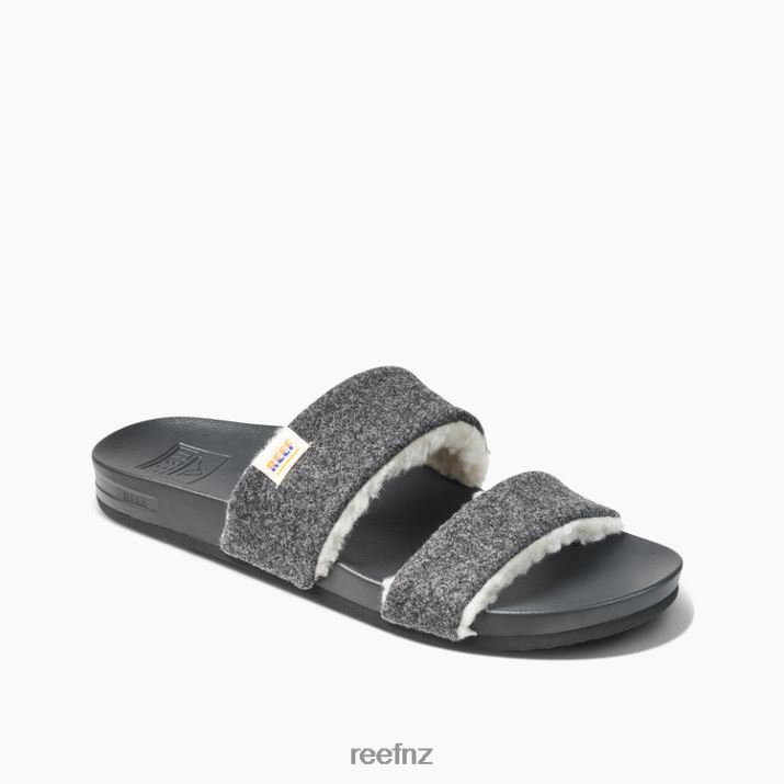 Reef Shoes NZ 62JVZ211 - Cushion Vista Snuggles Women Black Night Reef