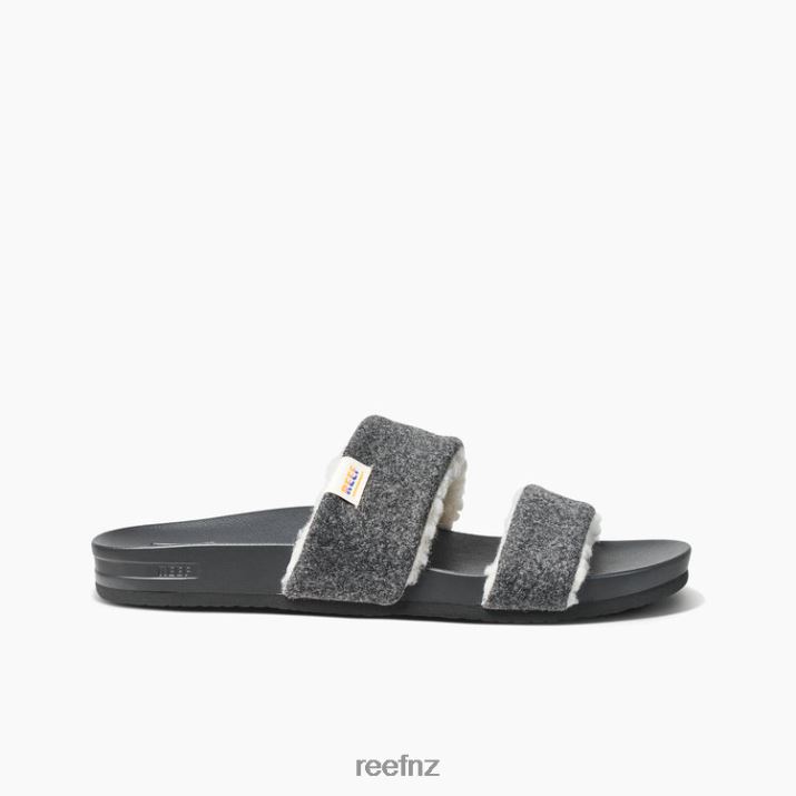 Reef Shoes NZ 62JVZ211 - Cushion Vista Snuggles Women Black Night Reef