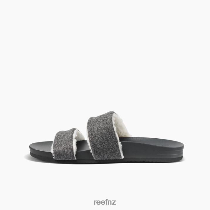 Reef Shoes NZ 62JVZ211 - Cushion Vista Snuggles Women Black Night Reef