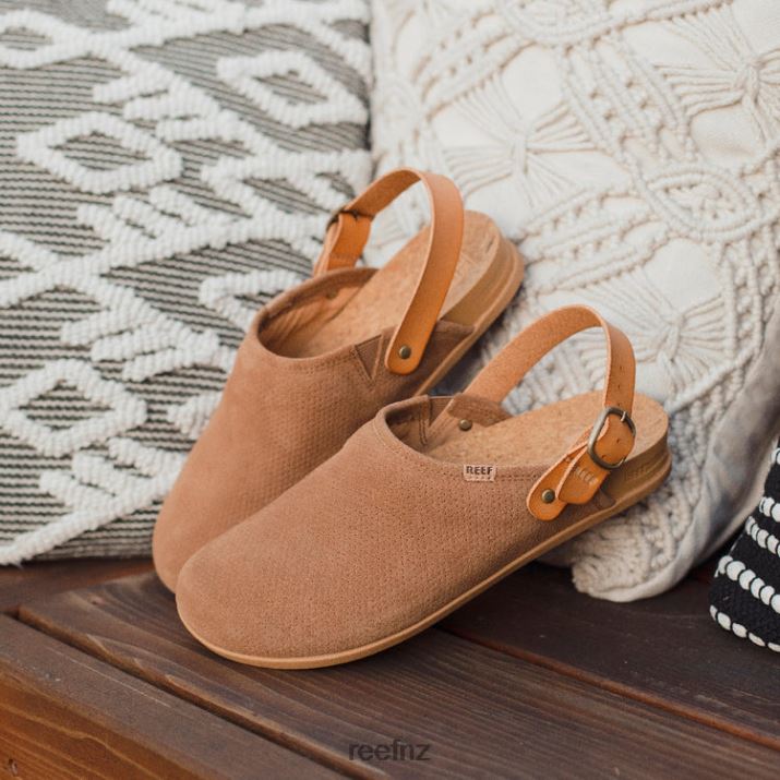 Reef Shoes NZ 62JVZ221 - Reef Cushion Sage Suede Women Coffee