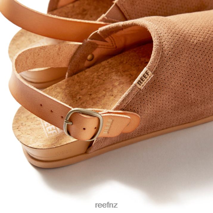 Reef Shoes NZ 62JVZ221 - Reef Cushion Sage Suede Women Coffee