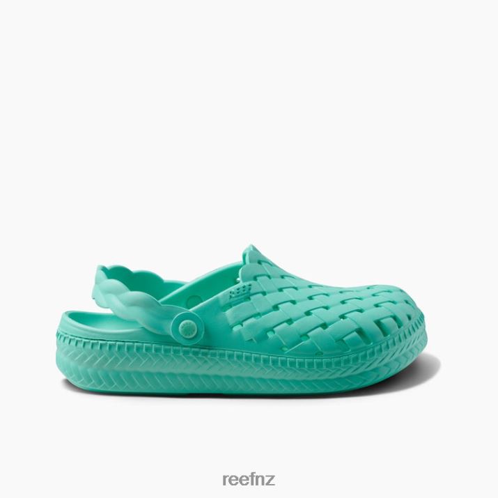Reef Shoes NZ 62JVZ226 - Water Sage Women Neon Teal Reef