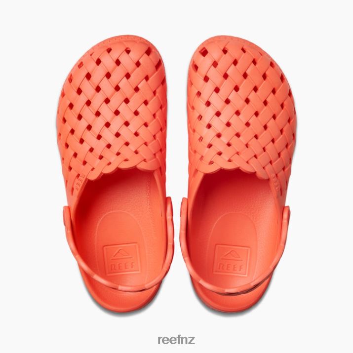 Reef Shoes NZ 62JVZ227 - Water Sage Women Neon Poppy Reef