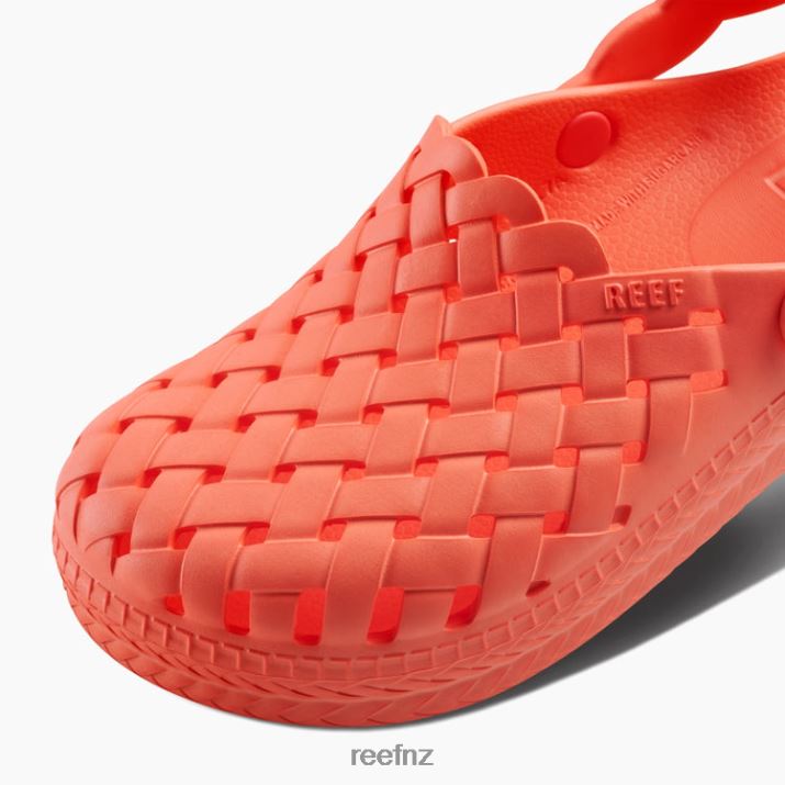 Reef Shoes NZ 62JVZ227 - Water Sage Women Neon Poppy Reef