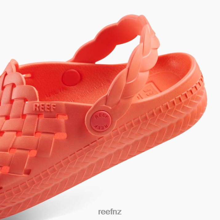 Reef Shoes NZ 62JVZ227 - Water Sage Women Neon Poppy Reef